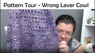 Pattern Tour: Wrong Lever a Knitted Cowlette in Fingering Weight Yarn