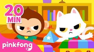 Be Nice with Friends! | Good Manners | How to be a good friend | Pinkfong Songs for Children