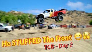 HE LAUNCHED HIS TRUCK TOO FAR! PreRunners take over TCB Ranch! (Pt. 2)