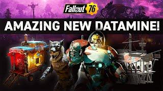 Fallout 76 | FUTURE ATOMIC SHOP ITEMS! HUGE NEW DATAMINE!