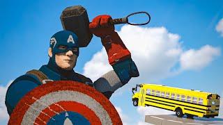 Cars vs Captain America | Teardown