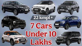 Top 7 Cars in 10 Lakhs on Road india 2025 | Best suv Car under 10 lakhs in 2025