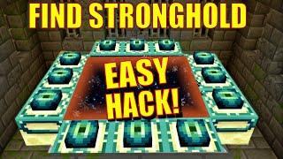 Easiest way to Find a STRONGHOLD in Minecraft 1.21! (How to Find Strongholds in Minecraft)