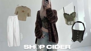 샵사이다에서 트렌디한 옷 전부 쓸어담기 해외 브랜드 직구 패션하울  SHOP CIDER FASHION HAUL