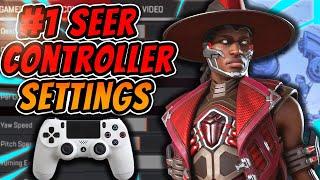 #1 Seer on all Platforms (60k+ Kills) Custom Controller Settings + F.O.V. (Apex Legends)