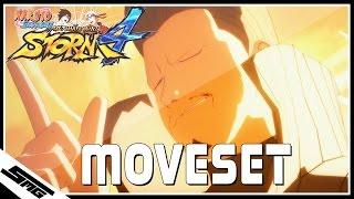 Naruto Ultimate Ninja Storm 4 - The Second Mizukage COMPLETE Moveset