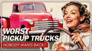 13 WORST Pickup Trucks From The 1950s, Nobody Wants Back!