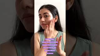 Benefits of a Facial Massage using a Face Roller #indianskincare #shortsindia #youtubeshorts #shefam