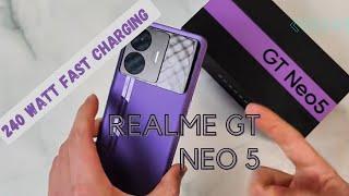 Realme GT Neo 5 unboxing + Charging TEST | 240W 