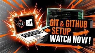 How to Set Up Git & GitHub in Just 5 Minutes – Easy Step-by-Step Guide 