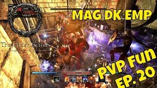 ESO - Magicka DragonKnight Emperor - PvP Fun Episode 20