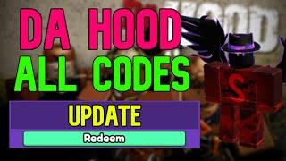 ALL Da Hood CODES | Roblox Da Hood Codes (May 2023)