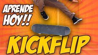 ‼️ Como hacer KICKFLIP ‼️ MUY FÁCIL   How to FLIP ( TUTORIALES DE SKATE )