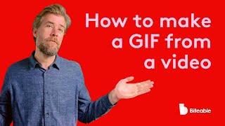 How to make a GIF from a video