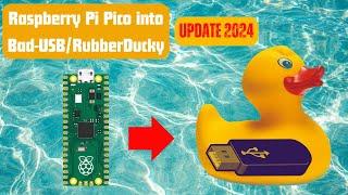 How to Turn a Raspberry Pi Pico into Bad-USB/RubberDucky (2024 UPDATE)