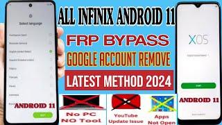 All Infinix Android 11 FRP Bypass 2024 | Apps Not Open / 2023 All Infinix Android 11/12 Frp Bypass