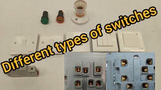 DIFFERENT TYPES OF ELECTRICAL SWITCHES |how to identify them and where to use them|