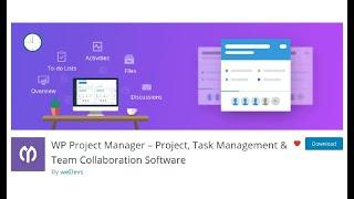 #WPProjectManager WP Project Manager Free Plugin Full Overview 2021