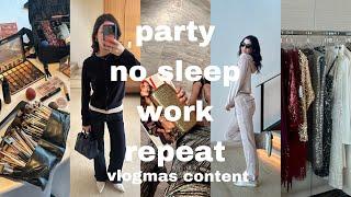 Vlogmas Compilation #1 // magazine photoshoot, shopping, Ergon haul, etcccc