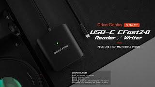 DriverGenius  HB081 | 3-In-1 CFast2.0 Card Reader / Writer - DSLR Camera Accessories