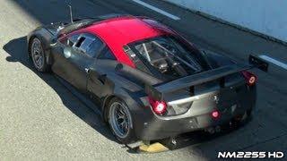 LOUD Ferrari 458 GT2 Sound on Track!