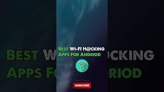 Best Apps to Hack WiFi on Android in 2023 #shorts