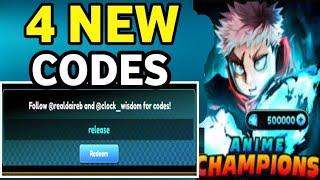 ‼️HURRY UP REDEEM CODES ANIME CHAMPION SIMULATOR AUGUST 2024|‼️ ANIME CHAMPIONS NEW CODE.‼️