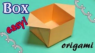 Origami Box out of A4 Paper  | Easy and Simple Origami Paper Craft for Beginners