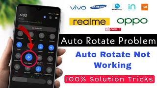 How to fix Auto Rotate Problem | Auto Rotate Not Working | Auto Rotate Problem Solution Tricks