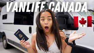 Crossing into  Canada in a Van (almost denied entry!) #vanlifecanada