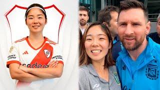 Ichika Egashira, la japonesa que juega al fútbol por Messi y es sensación en River