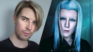 Sephiroth FF7R Makeup Transformation by Misch.Axel