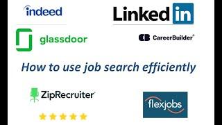 How to use Job Search Websites efficiently