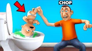 CHOP GOT DUMPED IN TOILET BY ME IN WHO'S YOUR DADDY