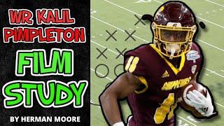 Lions WR Kalil Pimpleton Film Breakdown By WR Herman Moore | Sleeper WR In The 2022 NFL Draft