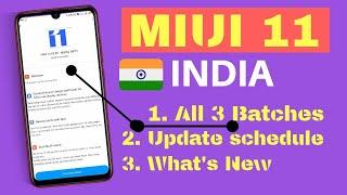 MIUI 11 India Release - Miui 11 All Stable Update Schedule || Miui 11 Beta Tester Wanted !