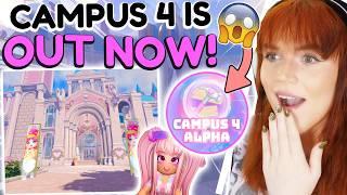 CAMPUS 4 IS OUT NOW! New HALLOWEEN CARNIVAL, DORMS & MORE! New Campus 4 ALPHA  Royale High