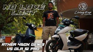 Ather 450X Gen 3 VS Ola S1 Pro | No Love Lost | Long Term Review | Sagar Sheldekar Official