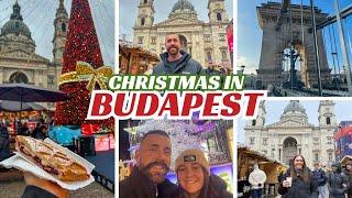 4 days in Budapest | Christmas Markets | Travel vlog ️