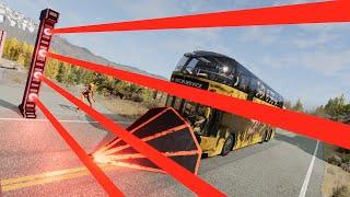 Cars vs Laser Gate  BeamNG.drive