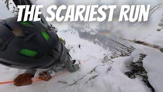 Skiing the worlds scariest run, again…