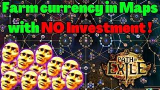 [3.22] How to efficiently farm currency in Maps with no investment in POE !! Complete and easy Guide