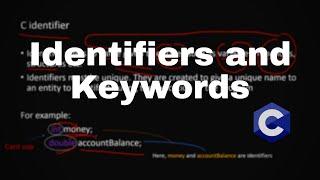 Identifiers and Keywords in C Programming | We Are Engineers