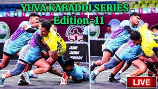 LIVE:HIMALAYAN TAHRS vs INDORE INVINCIBLE | YUVA KABADDI SERIES EDITION-11 | YKS SEASON-11 LIVE