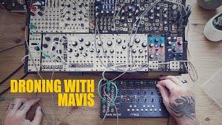 Droning with Moog Mavis [ Improvised Modular Soundscapes ]