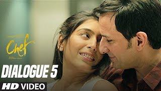 Nothing Is Personal Now A Days:  Chef (Dialogue Promo 5) | Saif Ali Khan | Padmapriya