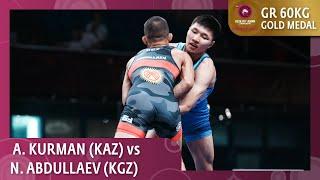 Gold Medal • GR 60Kg • Nurmukhammet ABDULLAEV (KGZ) vs. Azamat KURMAN (KAZ)