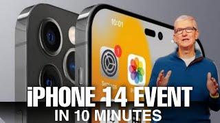 Apple's iPhone 14 event in under 10 minutes