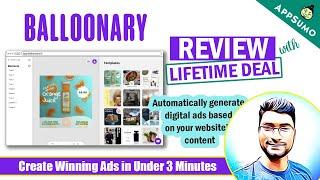 Balloonary Review & Walkthrough Video - Build & Launch Ad in Under 3 Minutes | Appsumo Lifetime Deal