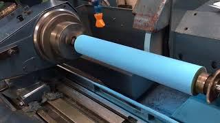 Cylindrical grinding rubber